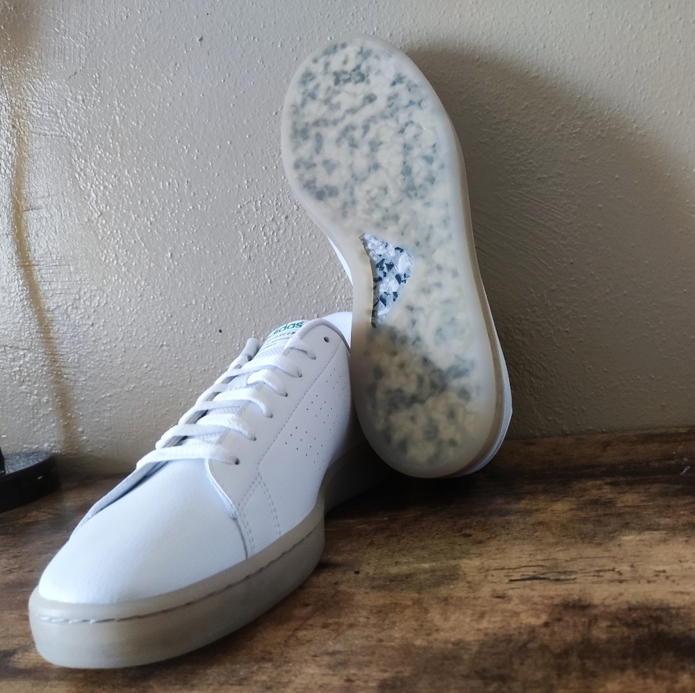 Adidas Stan Smith Advantage(Recycled Material sole) Green Size 10 - Picture 5 of 9